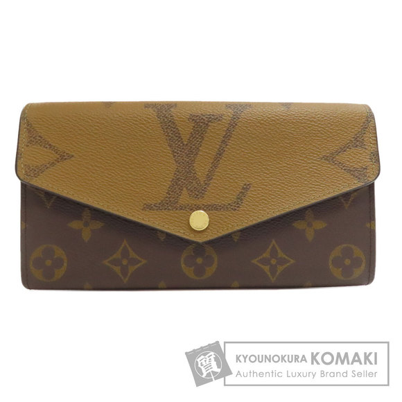 Louis Vuitton Portefeuille Long Giant coin Wallet Monogram Sarah - Picture 1 of 9